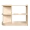Flash Furniture Bright Beginnings Commercial Grade 2 Tier Wooden Classroom Open Corner Storage Unit, Safe MK-KE24046-GG - alternate 8